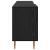 Cabinet TV cu raft Stejar negru 150 x 30 x 50 cm Lemn compozit GartenMobel Dekor