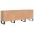 Cabinet TV cu raft cu depozitare cu ușă 150 x 30 x 50 cm Lemn compozit GartenMobel Dekor