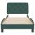 Cadru de pat fără saltea, verde închis, 80x200 cm, catifea GartenMobel Dekor
