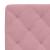 Cadru de pat cu lumini LED, roz, 180x200 cm, catifea GartenMobel Dekor