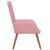 Scaun de relaxare, roz, catifea GartenMobel Dekor