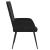 Scaun de relaxare, negru, catifea GartenMobel Dekor
