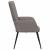 Scaun de relaxare, gri taupe, material textil GartenMobel Dekor