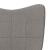 Scaun de relaxare, gri taupe, material textil GartenMobel Dekor