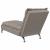 Șezlong de masaj cu perne, gri taupe, material textil GartenMobel Dekor