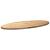 Blat de masă 140x60x4 cm lemn masiv de stejar oval GartenMobel Dekor