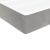 Saltea de pat cu arcuri, gri deschis, 100x220x20 cm, catifea GartenMobel Dekor