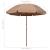 Umbrelă de soare de grădină, stâlp din oțel, taupe, 240 cm GartenMobel Dekor