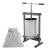 Teasc/Presa struguri Vilen Inox 20 L, cuva dubla, Ucraina Traditional Innovative ReliableTools