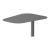 Masuta Nastätten 50x50x38cm gri mat [en.casa] HausGarden Leisure