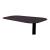 Masuta Nastätten 50x50x38cm negru mat [en.casa] HausGarden Leisure