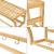 Raft, en.casa, PXNB-0702 Langeland, 20,5 x 59,5 x 25,5 cm, bambus, natur, cu 4 agatatori, montabil pe perete HausGarden Leisure