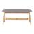 Suport pantofi, en.casa, PXLR-0120  Romnitz, 45 x 90 x 30 cm, bambus, natur, gri, cu banca pentru sezut HausGarden Leisure