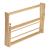 Uscator rufe, en.casa, PXLR-0124 Grinau, 128 x 72 x 44 cm, bambus, natur, pliabil, cu 11 bare HausGarden Leisure