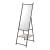 Oglinda de podea, en.casa, PXIT-0155 Chamois, 150 x 44 x 60 cm, metal, mef, negru, lemn stejar, reglabila cu 1 raft HausGarden Leisure