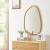 Oglinda de perete, en.casa, Filiano, 80 x 58 cm, MDF, auriu, asimetrica HausGarden Leisure