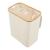 Cos rufe, en.casa, Rusko, 69 x 57 x 37 cm, 140 L, bambus, poliester, bej, cu 3 saci detasabili HausGarden Leisure