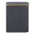 Cos rufe, en.casa, Rusko, 69 x 57 x 37 cm, 140 L, bambus, poliester, gri inchis, cu 3 saci detasabili HausGarden Leisure