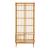 Suport haine, en.casa, Vemb, 185 x 80 x 45 cm, bambus, natur, 40 kg HausGarden Leisure