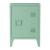 Noptiera Inari cu maner pe stanga otel verde pastel mat [en.casa] HausGarden Leisure