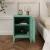 Noptiera Inari cu maner pe stanga otel verde pastel mat [en.casa] HausGarden Leisure