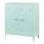 Dulap metalic, en.casa, PXSL-0208 Oripaa, 90 x 80 x 33 cm, otel, verde pastel mat, cu 1 raft, incuietoare magnetica si usa cu fante pentru aerisire HausGarden Leisure