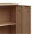 Dulap metalic, en.casa, PXSL-0205 Oripaa, 90 x 80 x 33 cm, otel, maro deschis mat, cu 1 raft, incuietoare magnetica si usa cu fante pentru aerisire HausGarden Leisure