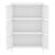 Dulap, en.casa, PXSL-01856 Hamina, 113 x 80 x 40 cm, otel, alb, cu 6 usi si 3 rafturi HausGarden Leisure