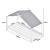 Pat copii, en.casa, PXSD-0002 Brome HKSM, 200 x 90 cm, brad, spuma rece, natur, cu saltea HausGarden Leisure