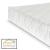 Pat copii, en.casa, PXSD-0006 Tostedt HKSM, 200 x 90 cm, brad, spumare rece, alb,150 kg, cu saltea, design semideschis casuta HausGarden Leisure