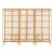 Set garderoba, en.casa, 1x PXNB-0706 - 2x PXNB-0707 Trundholm - Vemb, 185 x 240 x 45 cm, bambus, natur HausGarden Leisure