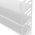 Set 4 raft perete Strängnäs 50x60x15cm otel alb mat [en.casa] HausGarden Leisure