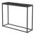 Masa, en.casa, PXXM-0077 Kittila, 80 x 100 x 30 cm, metal, mdf, efect marmura, negru HausGarden Leisure