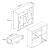 Comoda Bobeck 72x80x28cm stejar/alb [en.casa] HausGarden Leisure