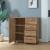 Dulap pantofi, en.casa, PXFF-3565 Dobritz, 84 x 80 x 28 cm, pal, stejar, cu 1 usa si 4 sertare HausGarden Leisure