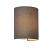 Set 2 buc lampa perete HT191020 tesatura 20 cm gri 1 x E27, max. 60W HausGarden Leisure