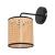 Set 3 bucati aplice perete Southend neu 40W 1xE14 negru bej [lux.pro] HausGarden Leisure