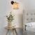 Set 2 bucati aplice perete Southend neu 40W 1xE14 negru bej [lux.pro] HausGarden Leisure