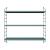 Raft perete Strängnäs 50x60x15cm otel gri-albastru mat [en.casa] HausGarden Leisure