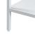 Masuta cafea Kumlinge 110x55x47cm metal alb [en.casa] HausGarden Leisure