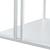 Masuta cafea Kumlinge 110x55x47cm metal alb [en.casa] HausGarden Leisure