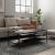 Masuta cafea Kumlinge 40x110x55cm metal negru [en.casa] HausGarden Leisure