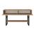 Masa consola Lappeenranta 76x139x43cm stejar/negru [en.casa] HausGarden Leisure