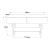 Masa consola Lappeenranta 76x139x43cm stejar/negru [en.casa] HausGarden Leisure