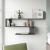 Raft de perete Kitee 71,5x120x14,5cm pal beton [en.casa] HausGarden Leisure