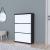 Dulap pantofi Aurskog 110x73,5x24cm pal antracit/alb [en.casa] HausGarden Leisure