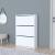 Dulap pantofi Aurskog 110x73,5x24cm pal alb [en.casa] HausGarden Leisure