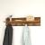 Cuier perete Hammarö 80x13x18cm pal nuc [en.casa] HausGarden Leisure