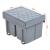 Cos gunoi incorporabil Froland 2x15L [en.casa] HausGarden Leisure