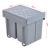 Cos gunoi incorporabil Froland 2x20L [en.casa] HausGarden Leisure
